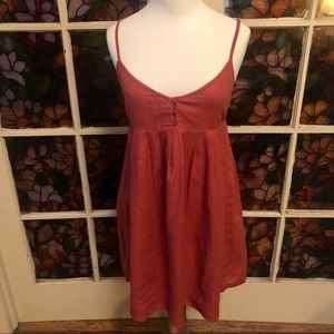 Old Navy Linen High Waisted Dress XS
